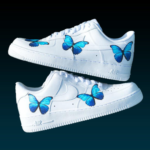 NIKE AIRFORCE 1 THE BLUE BUTTERFLY (MULTIPLE COLORS)
