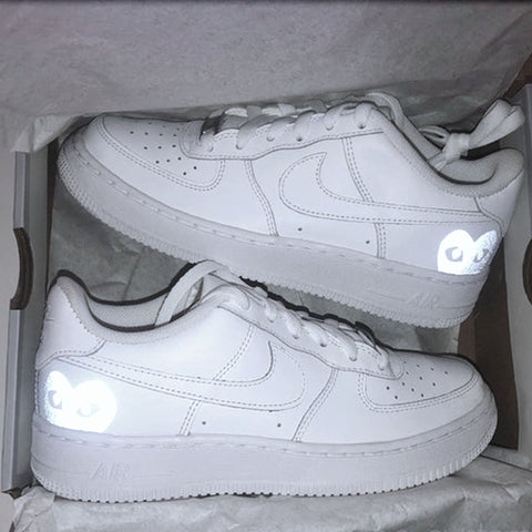 Nike Airforce 1 x Comme Les Garcons Hearts (REFLECTIVE)