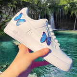 NIKE AIRFORCE 1 THE BLUE BUTTERFLY (MULTIPLE COLORS)