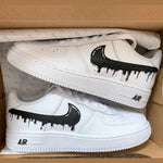 NIKE AIRFORCE 1 BLACK DRIP