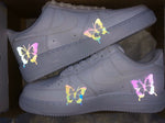 NIKE AIRFORCE 1 x BUTTERFLY RAINBOW (REFLECTIVE)