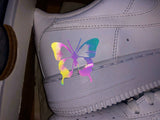 NIKE AIRFORCE 1 x BUTTERFLY RAINBOW (REFLECTIVE)