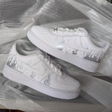 NIKE AIRFORCE 1 FIRE FLAMES (REFLECTIVE)