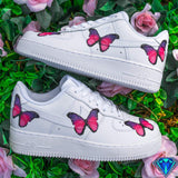 NIKE AIRFORCE 1 THE BLUE BUTTERFLY (MULTIPLE COLORS)